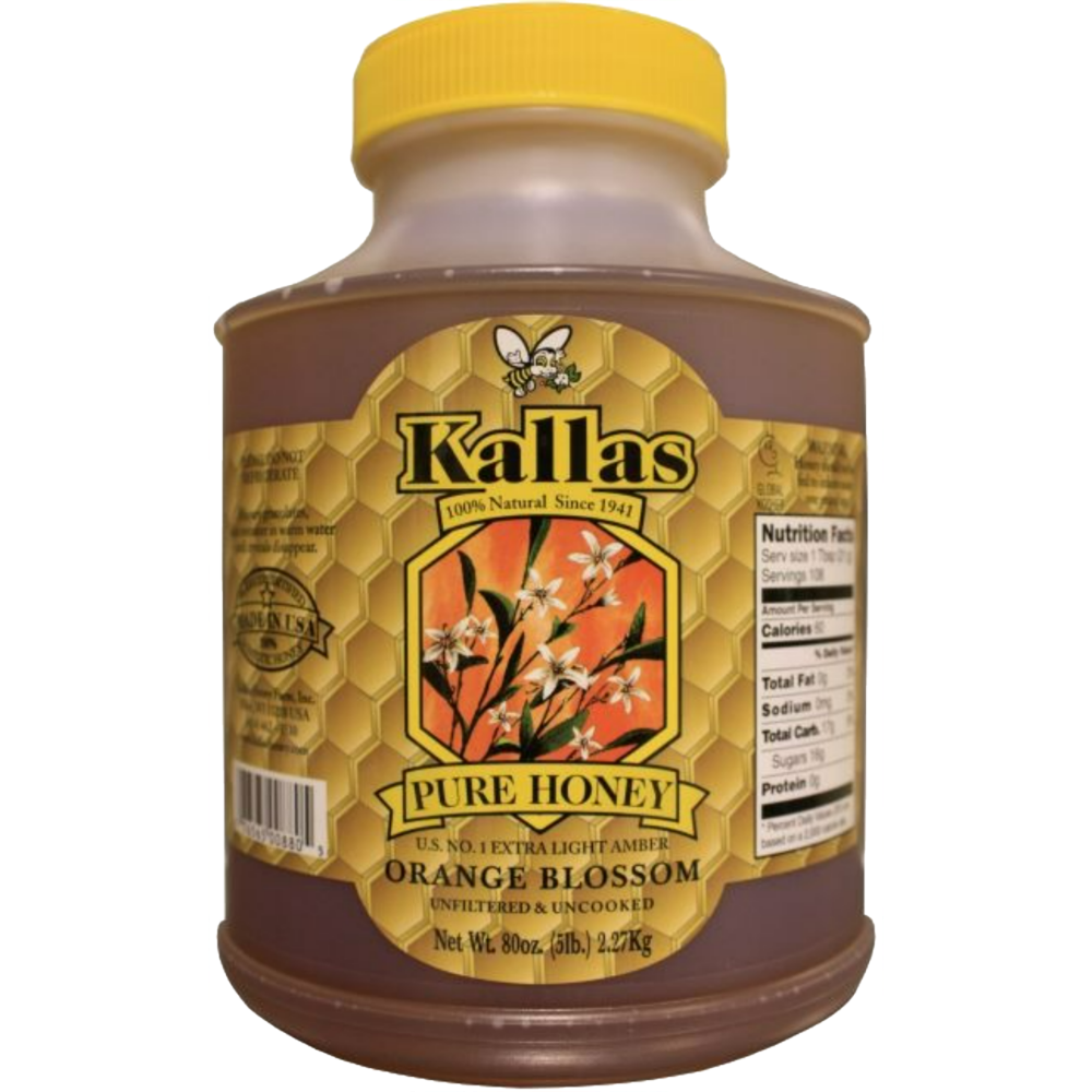 Natural Orange Blossom Honey
